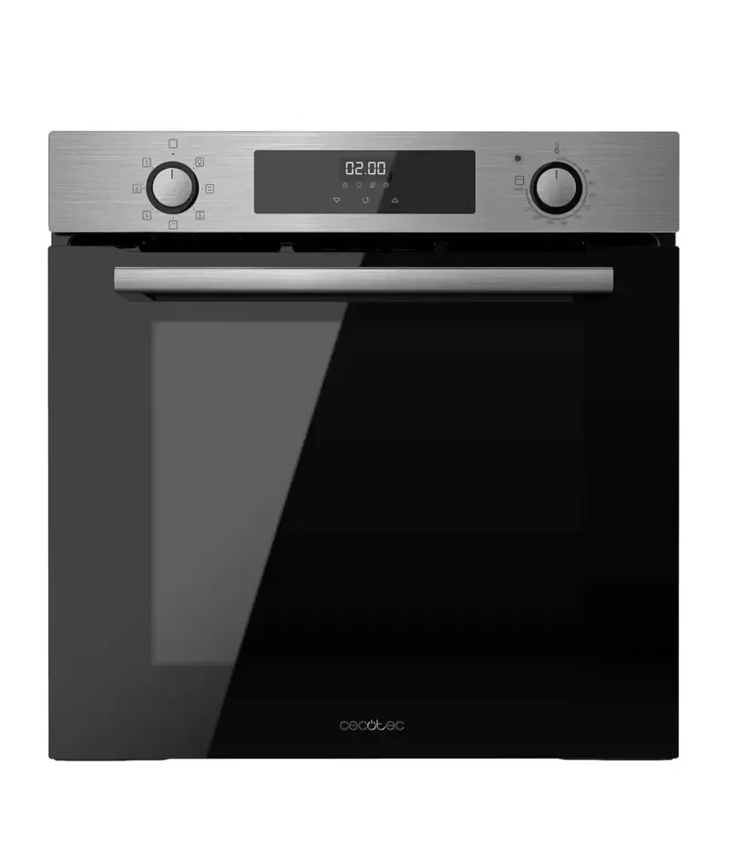 Horno Integrable Inoxidable 72L con Steam Assist y 7 Funciones Eficientes de Cecotec