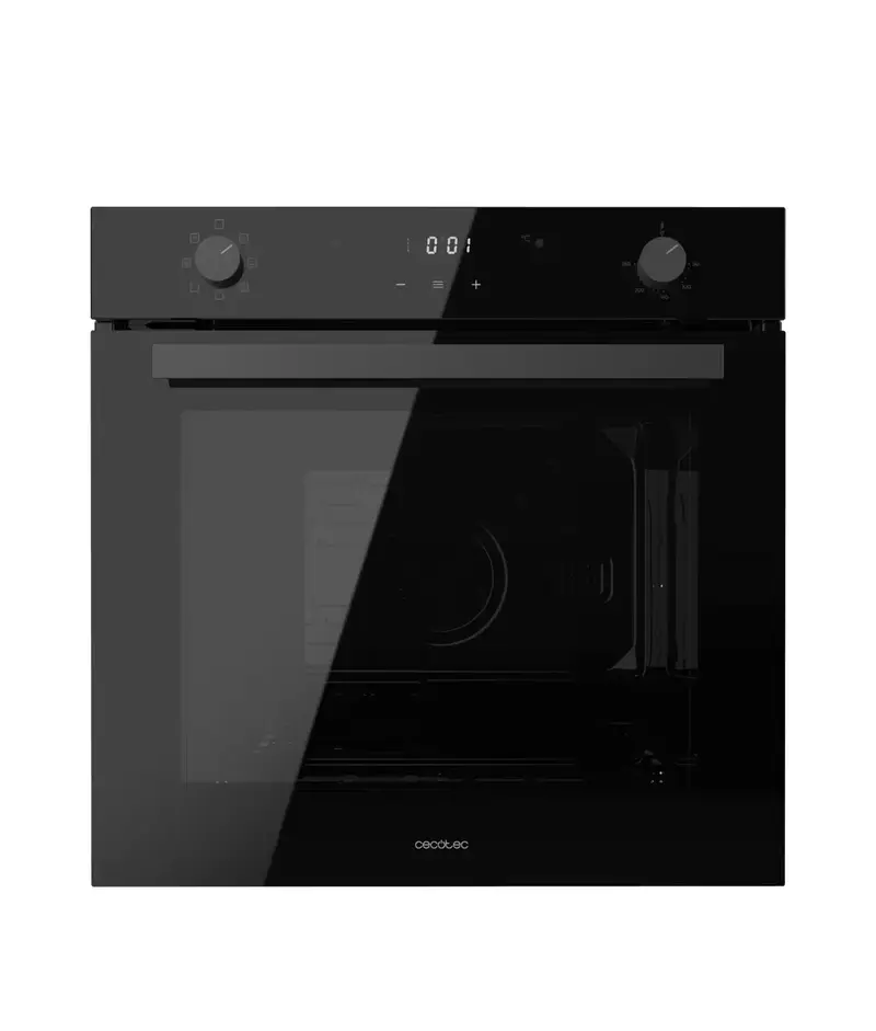 Horno Integrable Multifunción Bolero Hexa M226001 Glass Black 70L 7 funciones Clase A 2800W con Steam Assist y Modo Eco de Cecotec
