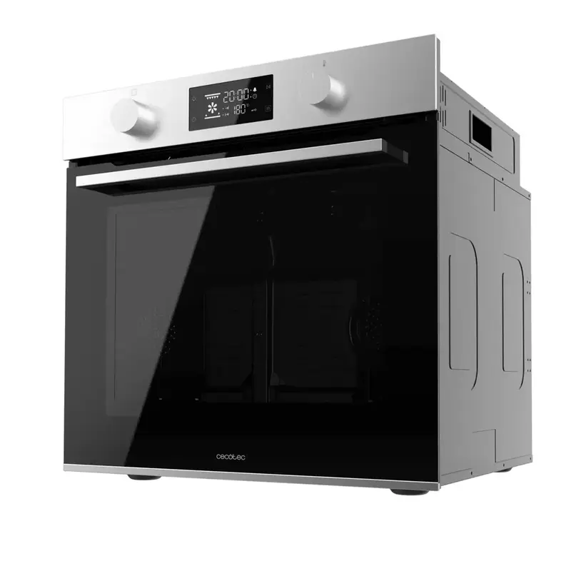 Horno Integrable Pirolítico Bolero Hexa P526000 de 73L 9 Funciones Clase A 2800W Tecnología Convección Eco de Cecotec