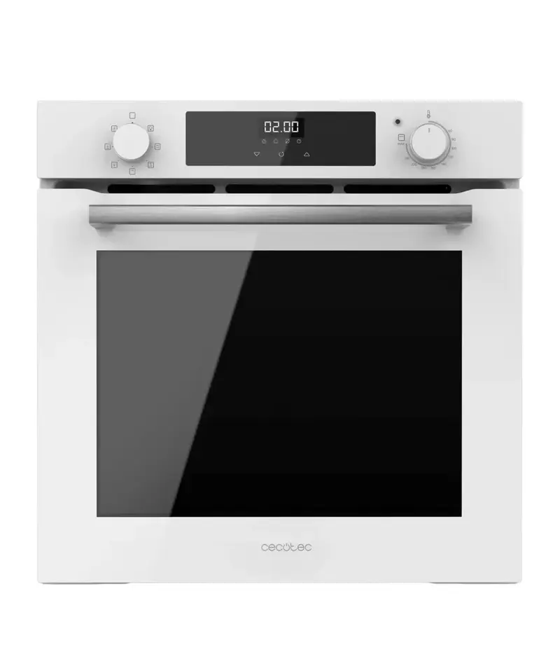 Horno Multifuncional Integrable de 72L con Asistencia de Vapor y 7 Prácticas Funciones de Cecotec