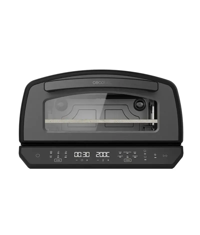 Horno multifuncional Pizza&Co 500 Max 13L con control digital y ahumado para pizzas deliciosas de Cecotec