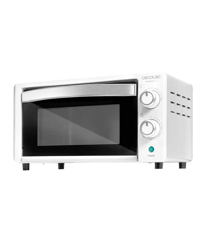 Horno Tostador Multifunción 10L con Doble Cristal y Resistencias de Cuarzo de Cecotec