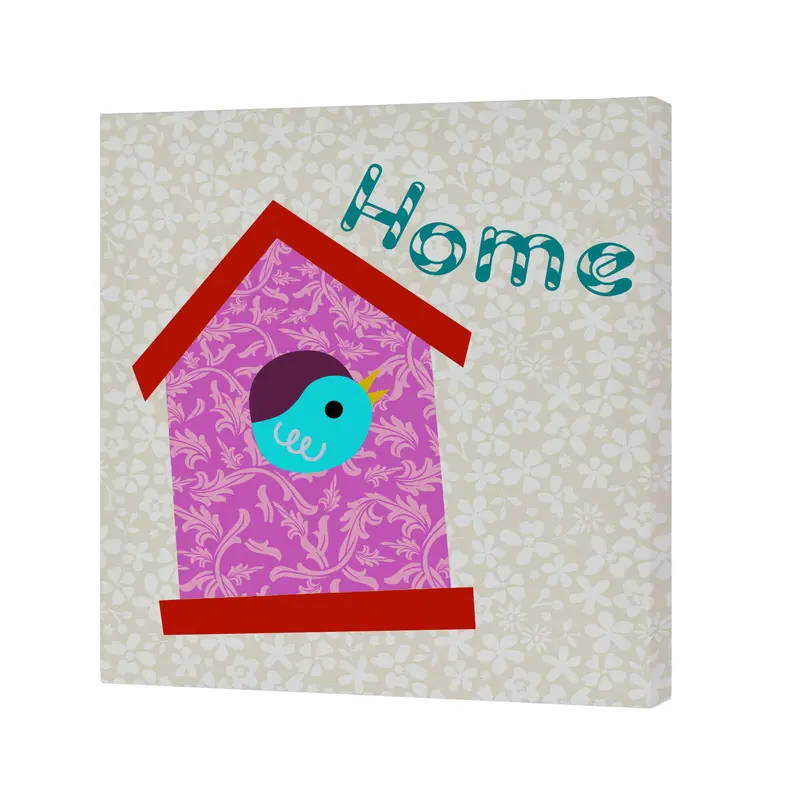 House Lienzo 27x27 (B) cm