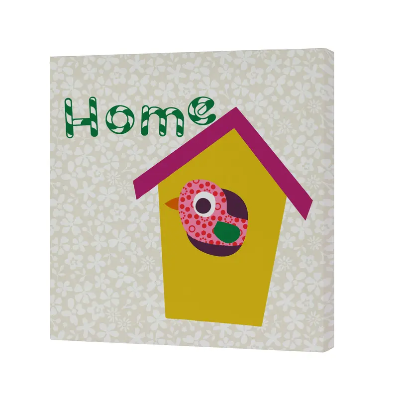 House Lienzo 27x27 cm