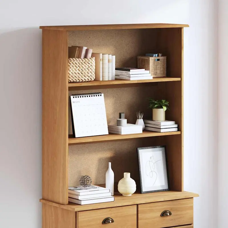 Hutch ASKIM 91 x 30 x 104 cm Madera maciza de pino