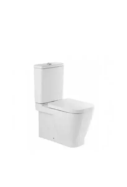 Inodoro Completo a Suelo LOOK Unisan con Doble Descarga y Rimflush