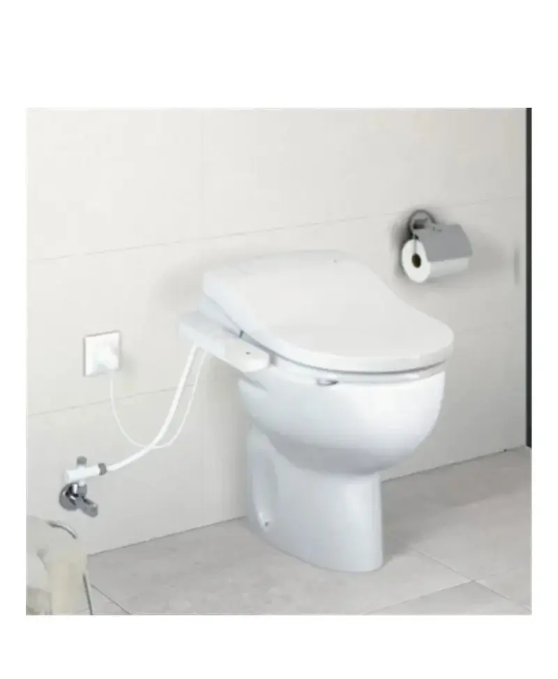 Inodoro con salida vertical de 35,5 cm fabricado en porcelana de color blanco Victoria Multiclean Roca