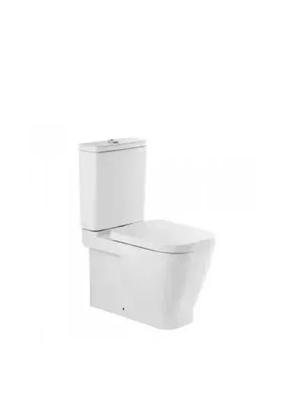 Inodoro de Suelo Rimflush LOOK Unisan con Cisterna Baja y Doble Descarga