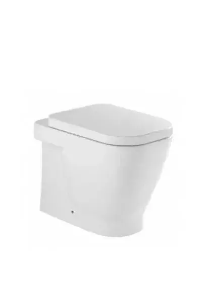 Inodoro de Suelo Unisan LOOK con Cisterna Alta o Empotrada, Blanco, Duroplast