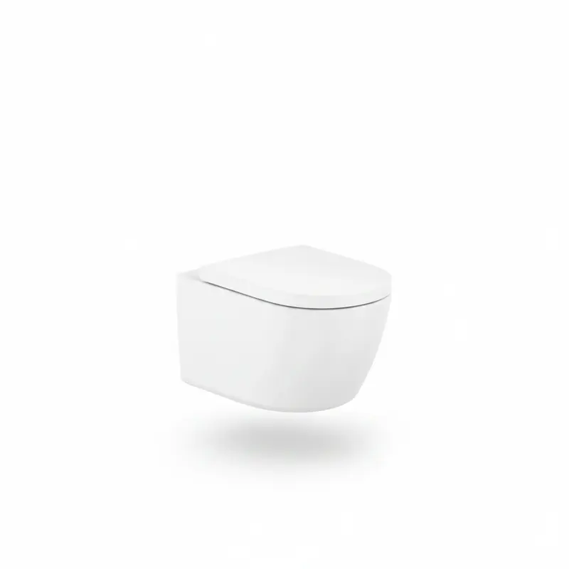 Inodoro Suspendido salida horizontal Roca Meridian Rimless Vortex SoftClose