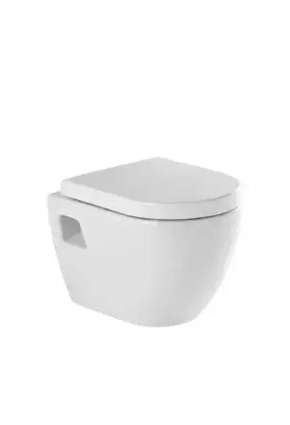Inodoro Suspendido Sanibold 50 Unisan Blanco con Asiento Clipoff