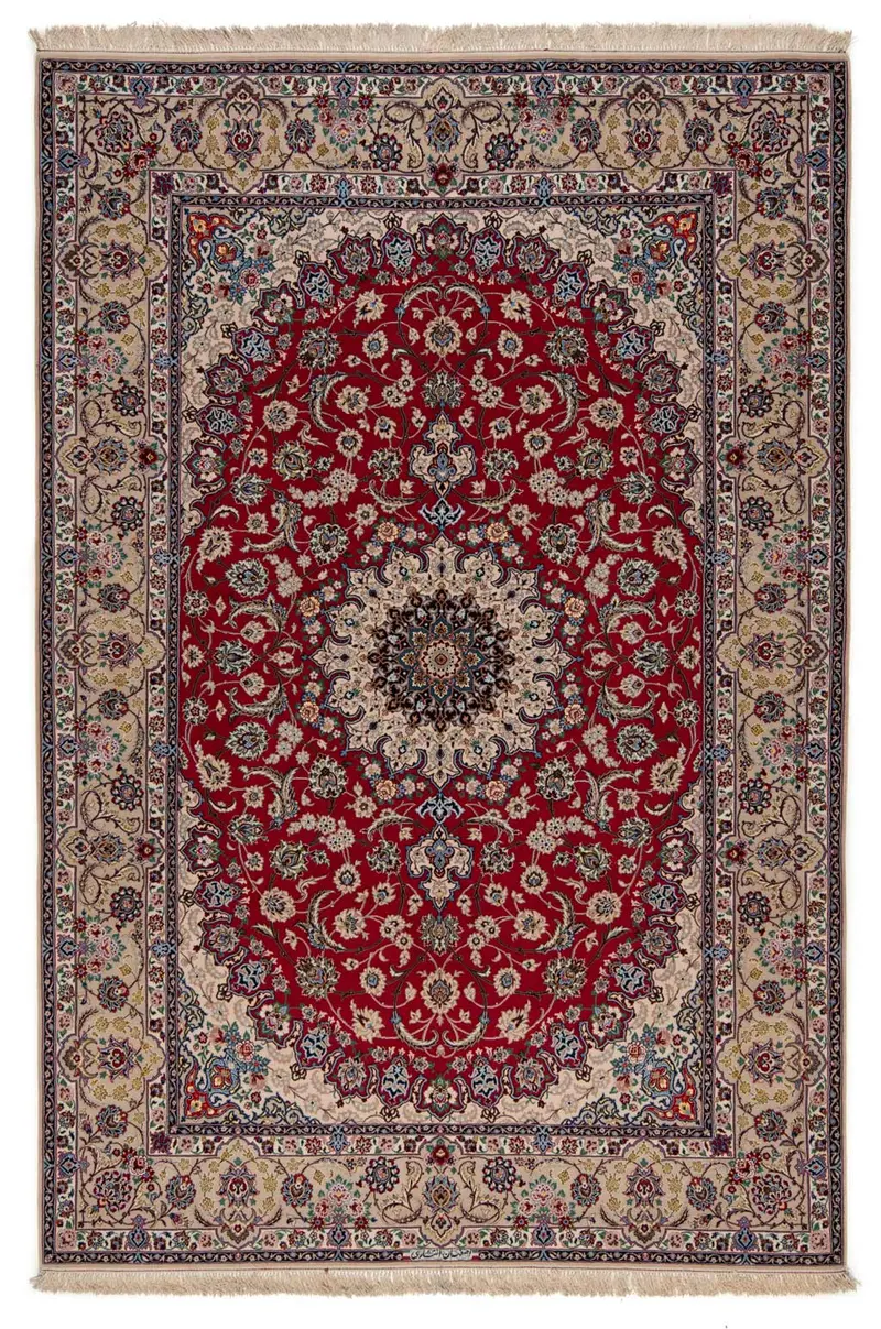 Isfahan Alfombra Persa | 304 x 206 cm