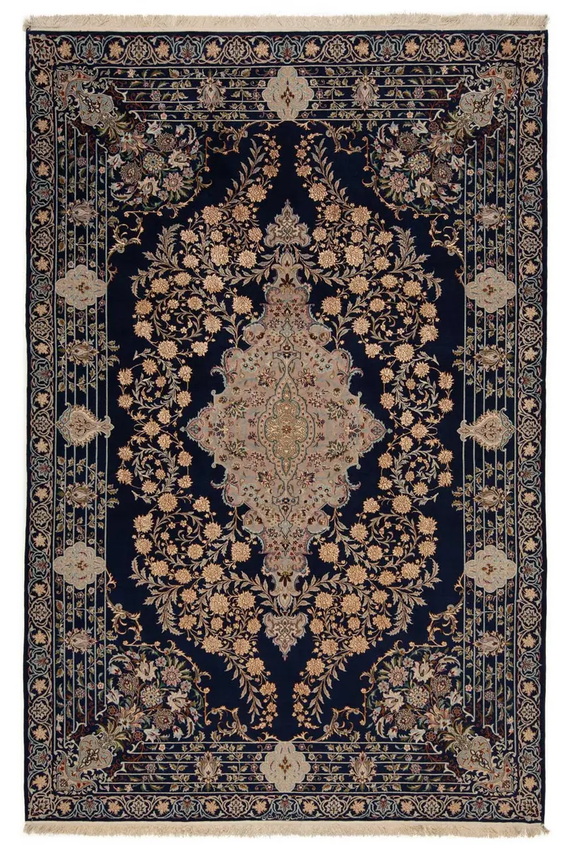 Isfahan Alfombra Persa | 309 x 205 cm