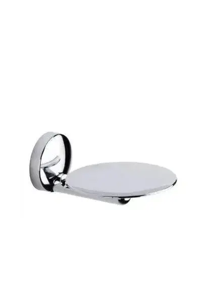Jabonera de Acero Inoxidable Blanco Luxe Unisan