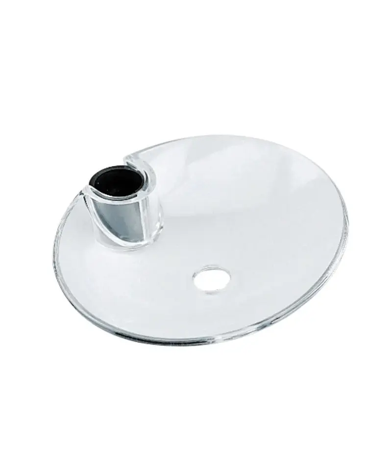 Jabonera para barra deslizante oval Basic TRES