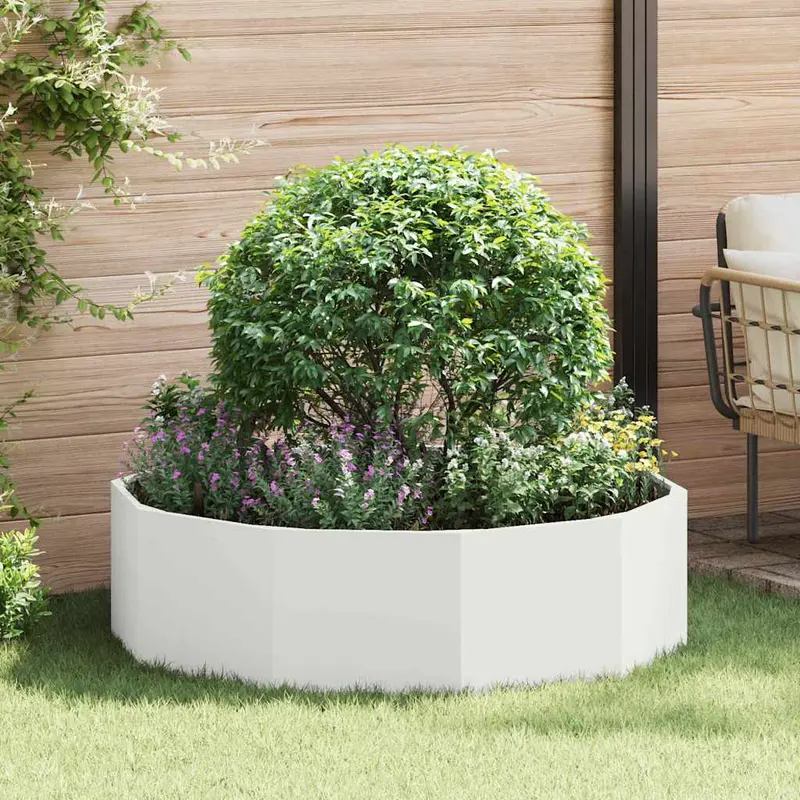 Jardinera 120 x 120 x 35 cm Acero