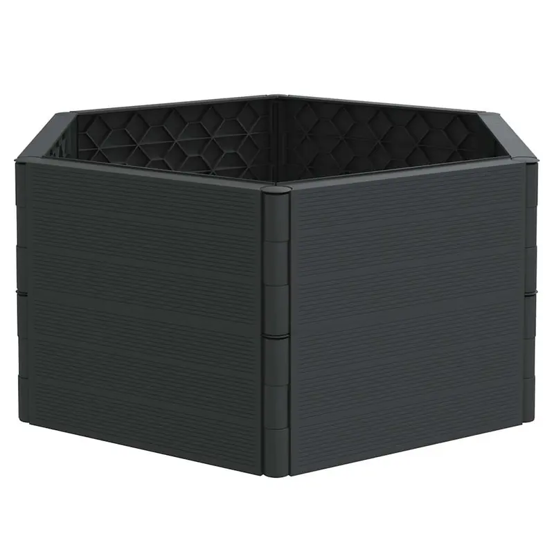Jardinera PP gris antracita