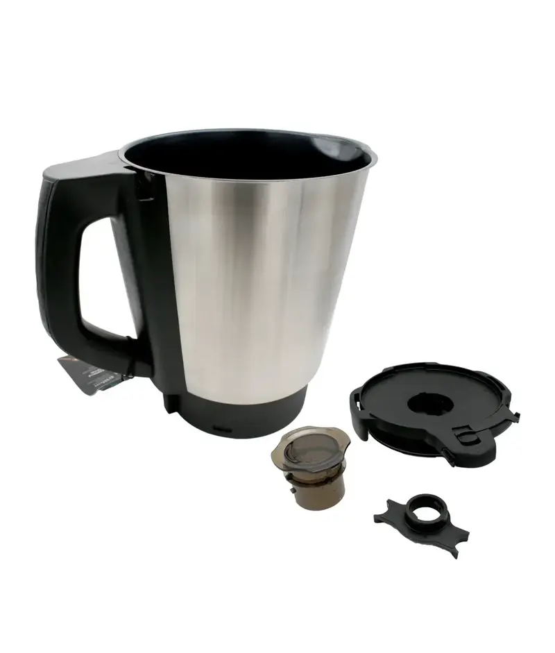 Jarra Cerámica Habana Mambo 6090 en Negro y Plata el Toque Perfecto para tu Cocina de Cecotec