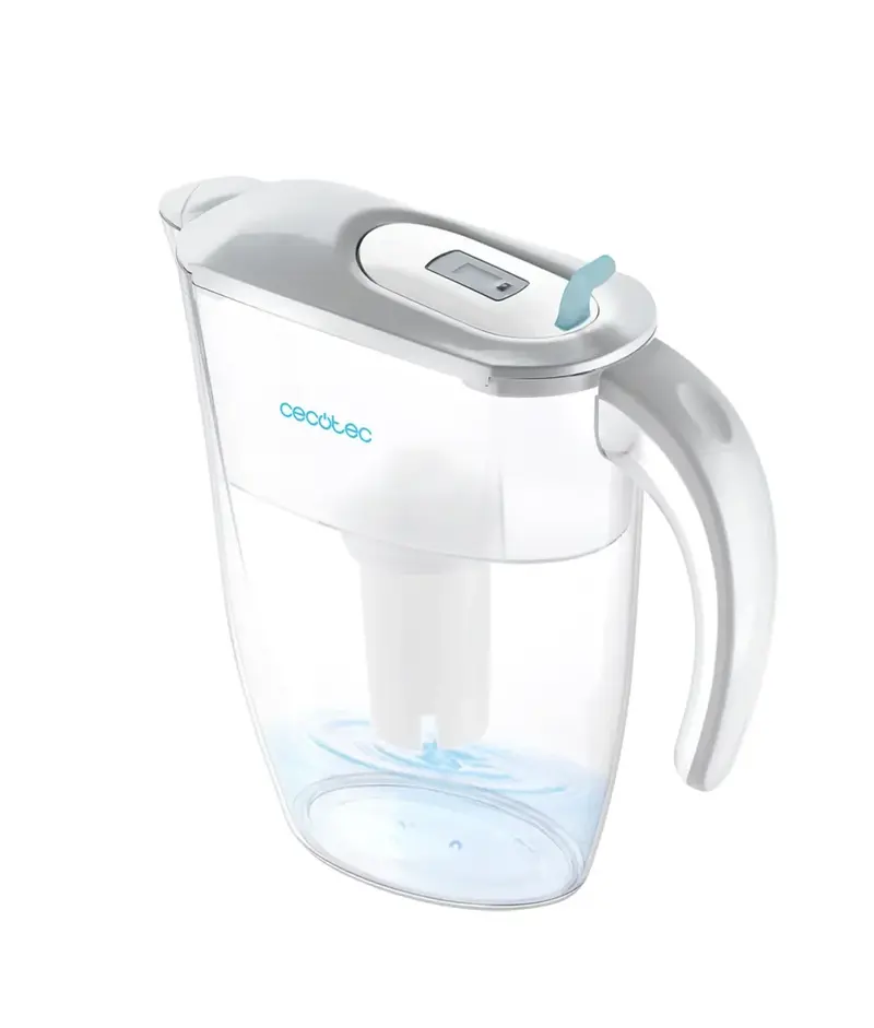 Jarra Purificadora H2ONature 2400 agua pura con Filtro de 4 capas y LCD Cecotec