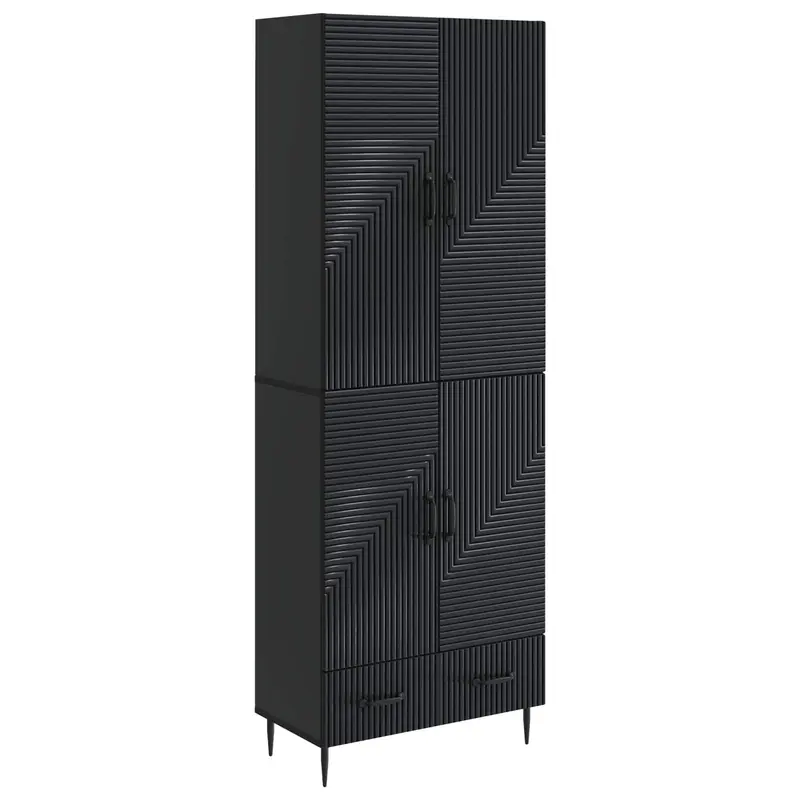 Juego de armarios 2 pcs 66 x 34,5 x 95 cm Madera de ingeniería