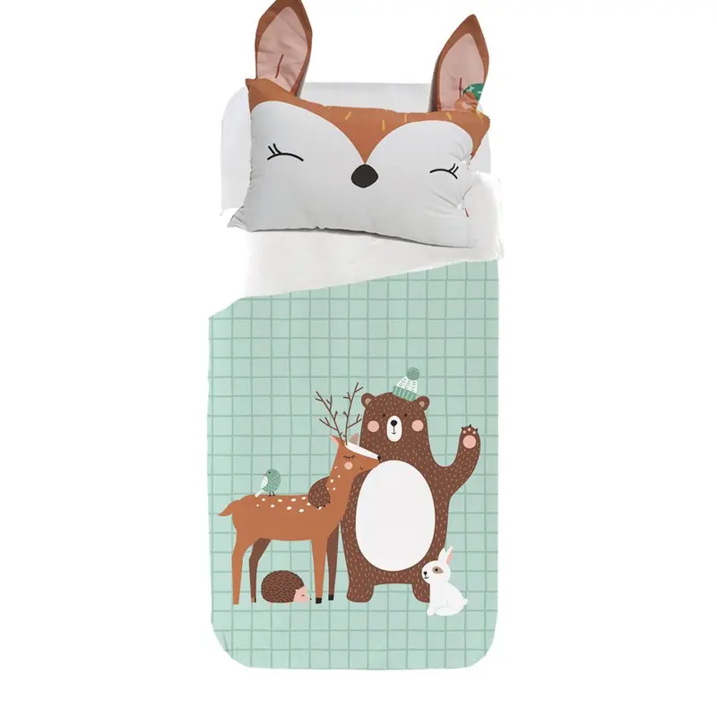 Juego de funda nórdica Infantil Ciervo