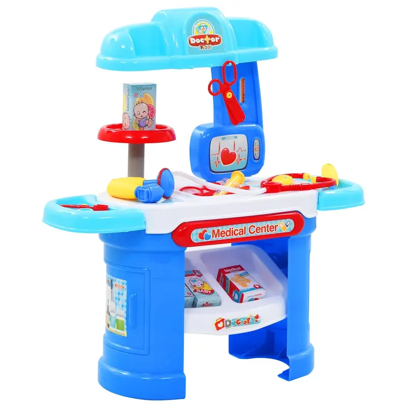 Juego de ir al médico para niños 15 piezas 38x30x67,5 cm