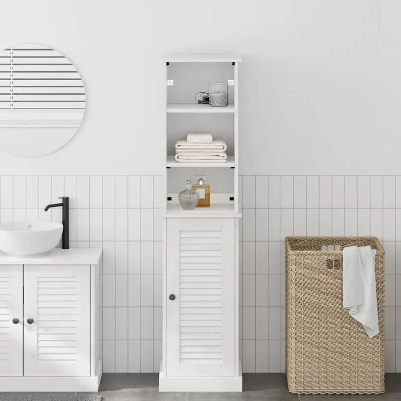 Juego de muebles de baño con estante VIGO 2 pcs y Antiguo