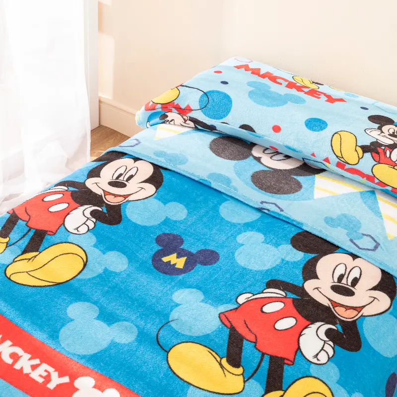 Juego de Sábanas Coralina Infantil Mickey Dance