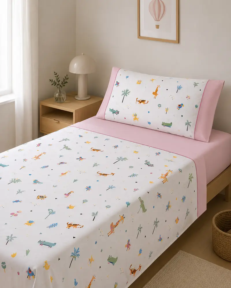 Juego de Sábanas Infantil Jungle