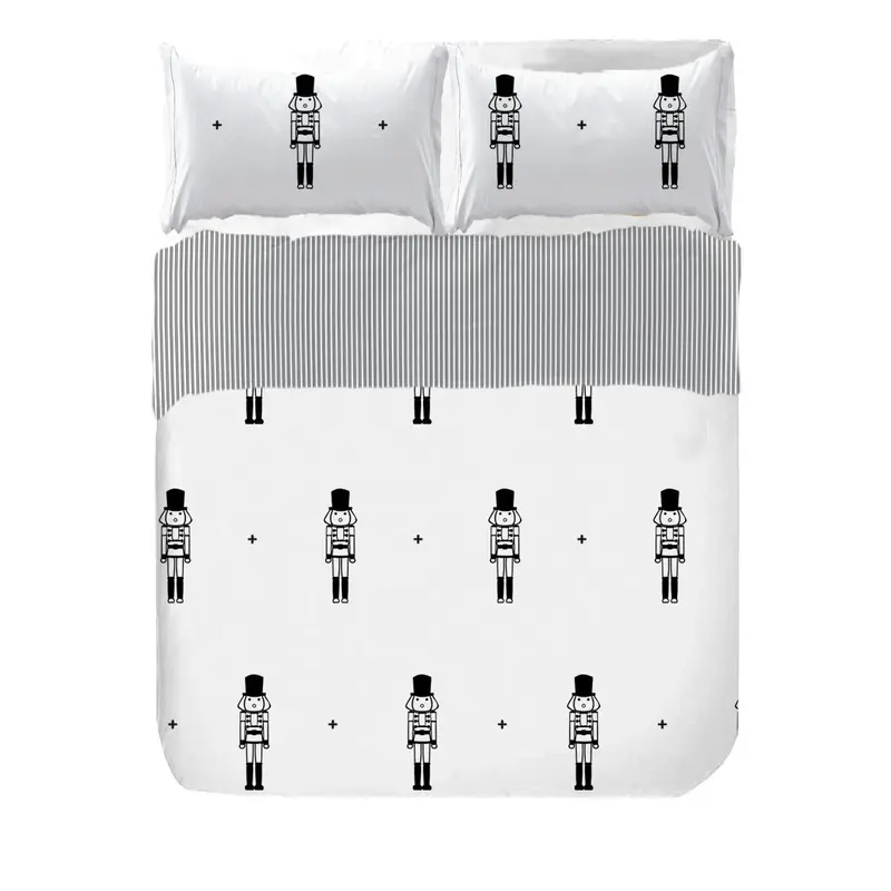 Juego Funda nórdica Reversible Cascanueces Black