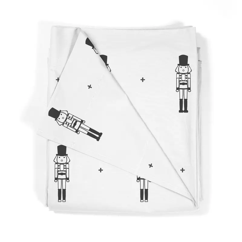 Juego Sábanas Estampadas Cascanueces Black