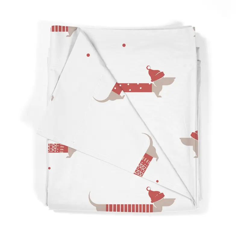 Juego Sábanas Estampadas Christmas Dog
