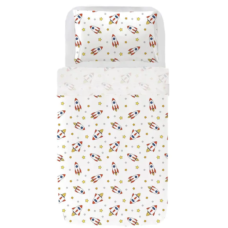 Juego Sábanas Infantil Estampado Cosmos