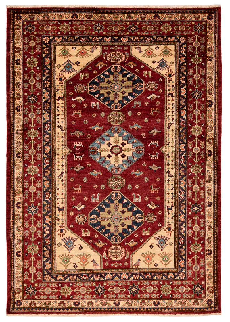 Kazak Fine Rug | 209 x 147 cm