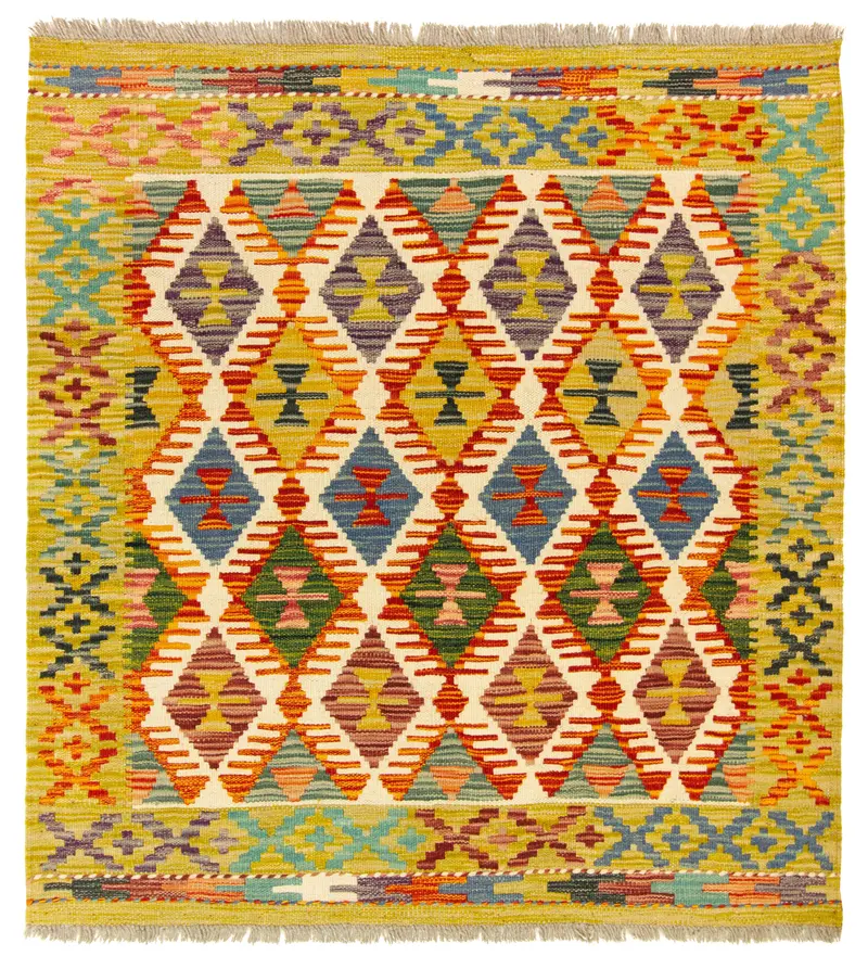 Kilim Afgano | 104 x 97 cm