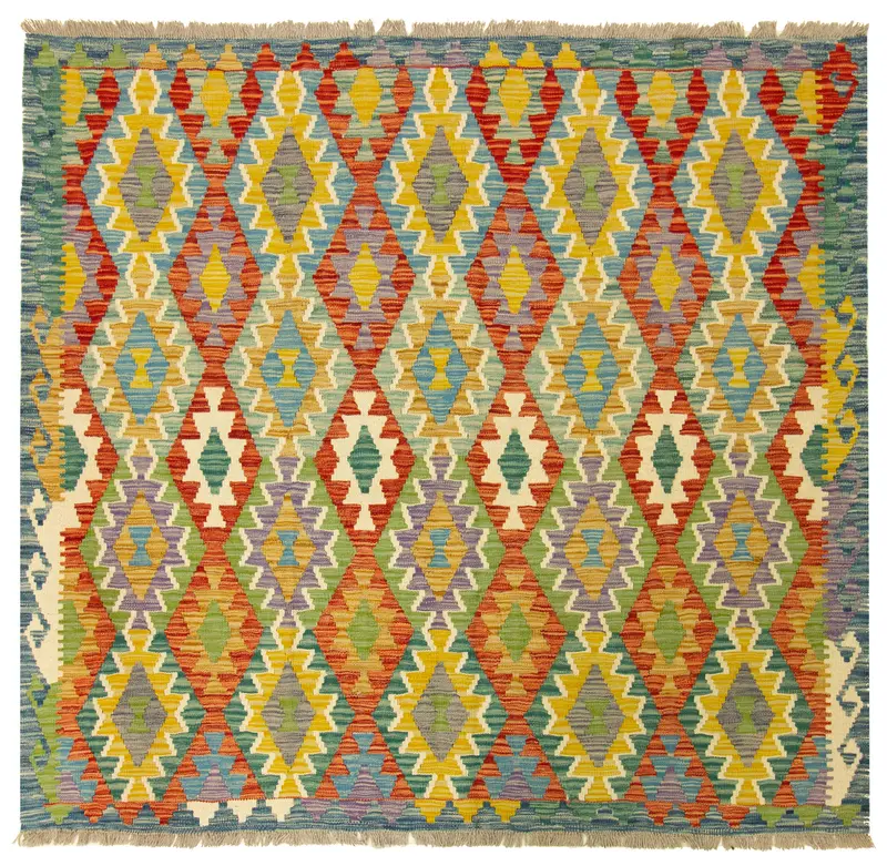 Kilim Afgano | 162 x 145 cm
