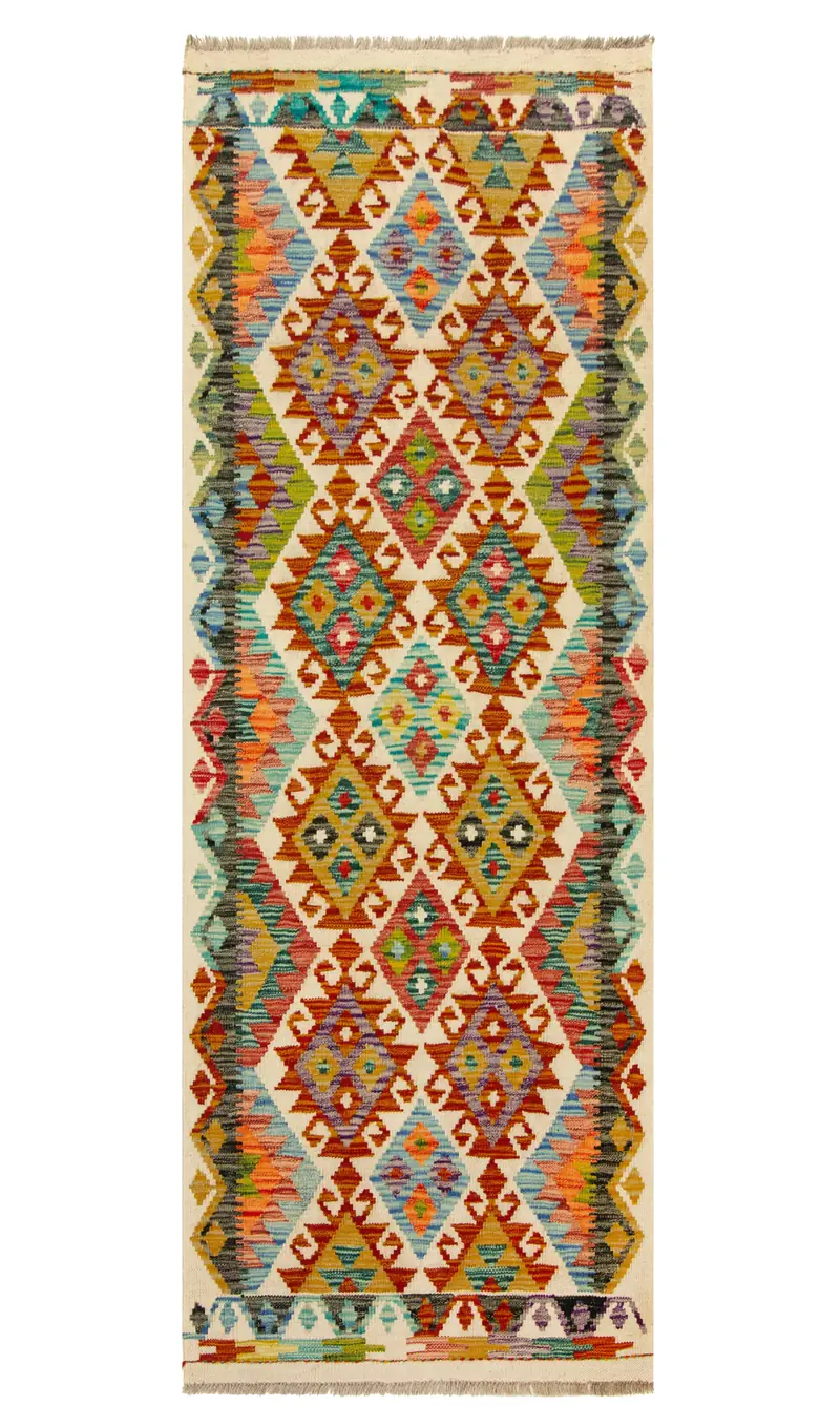 Kilim Afgano | 193 x 83 cm
