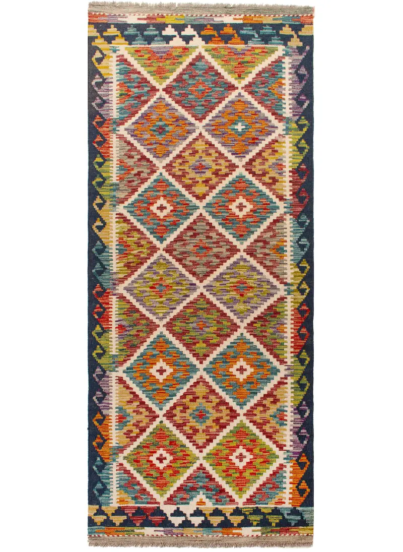 Kilim Afgano | 197 x 83 cm