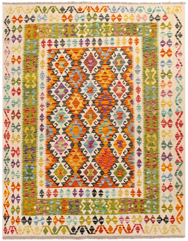 Kilim Afgano | 198 x 161 cm
