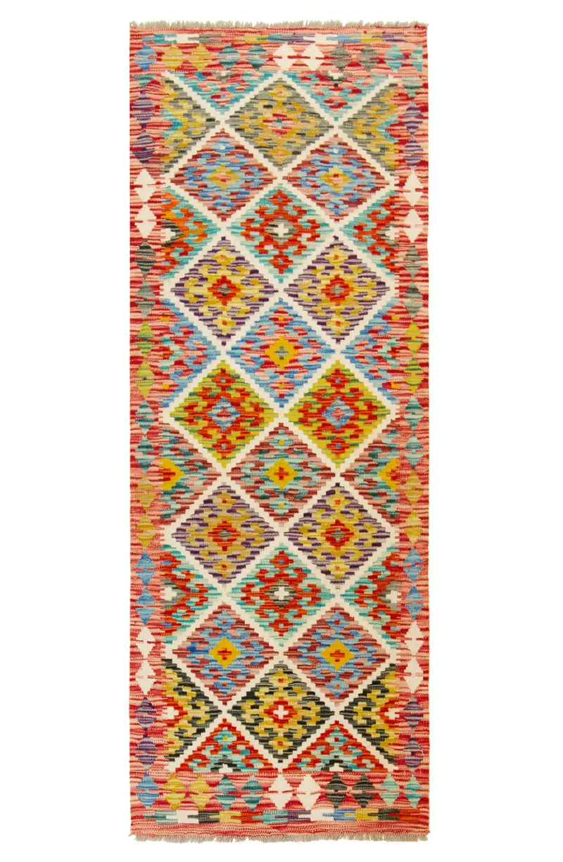 Kilim Afgano | 198 x 80 cm