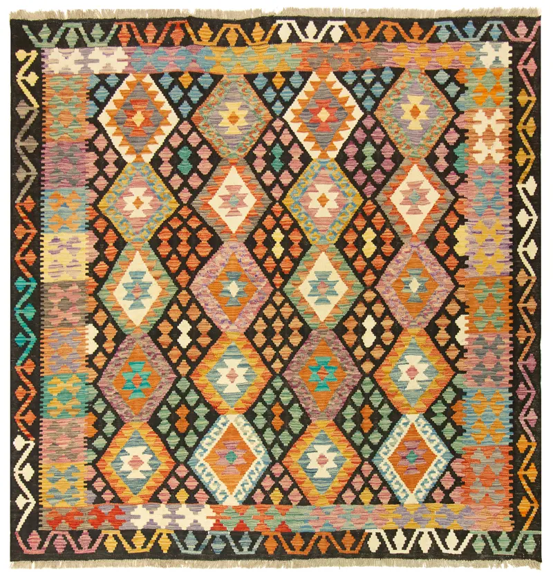 Kilim Afgano | 200 x 193 cm