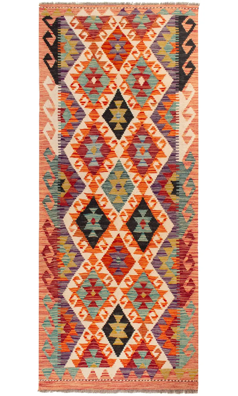 Kilim Afgano | 200 x 84 cm