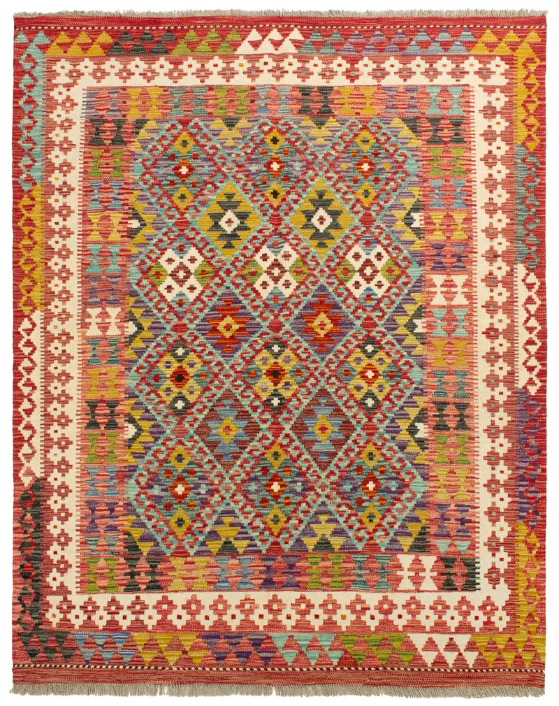 Kilim Afgano | 201 x 151 cm