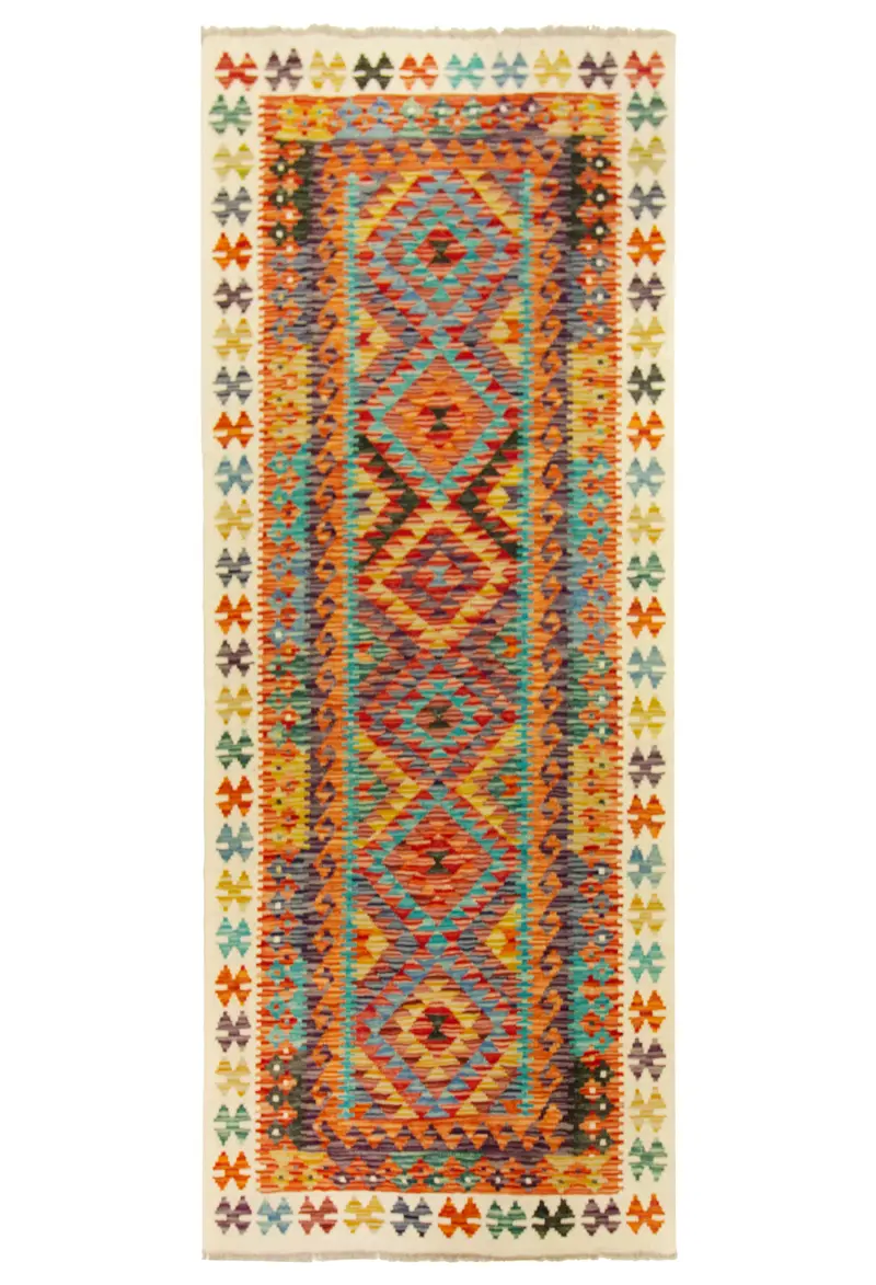 Kilim Afgano | 203 x 90 cm