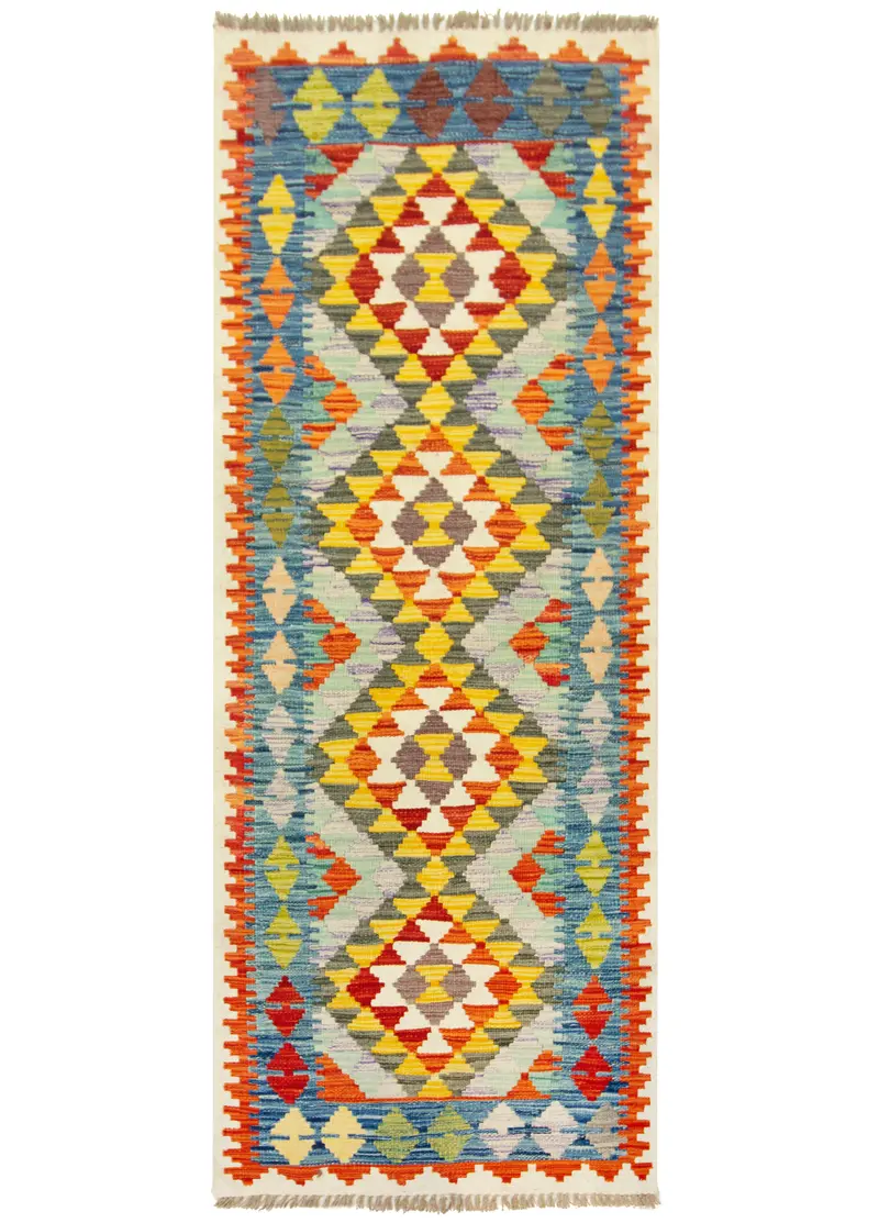 Kilim Afgano | 206 x 76 cm