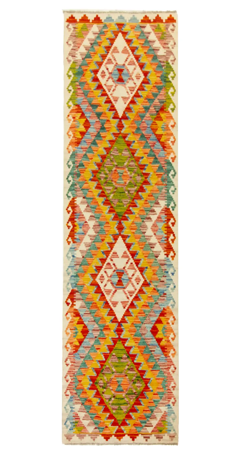 Kilim Afgano | 207 x 64 cm