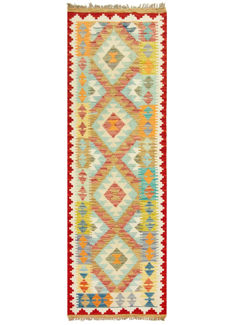 Kilim Afgano | 208 x 64 cm