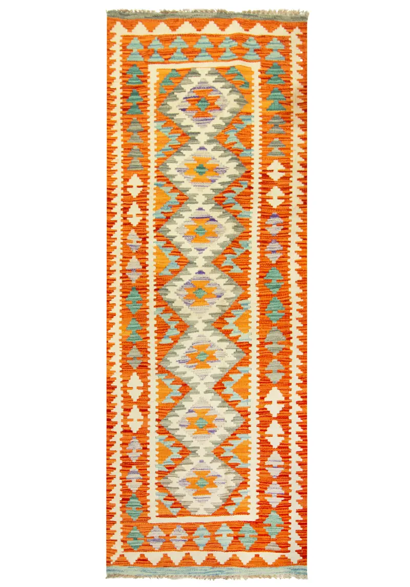 Kilim Afgano | 208 x 71 cm