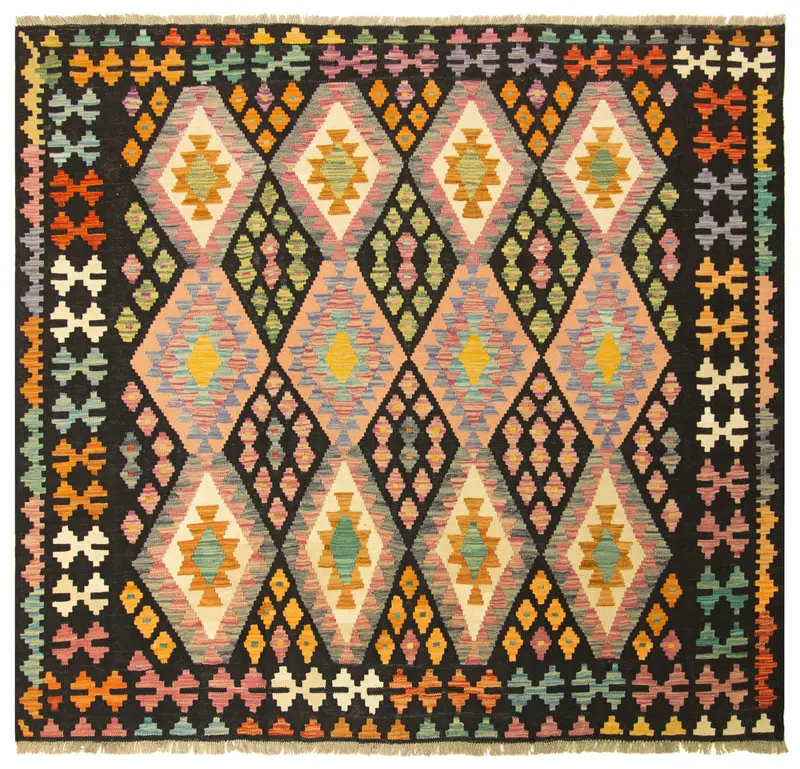 Kilim Afgano | 216 x 191 cm
