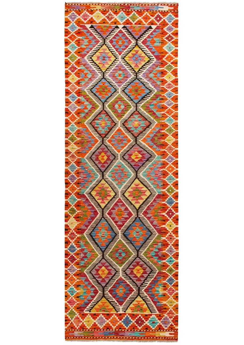 Kilim Afgano | 248 x 80 cm